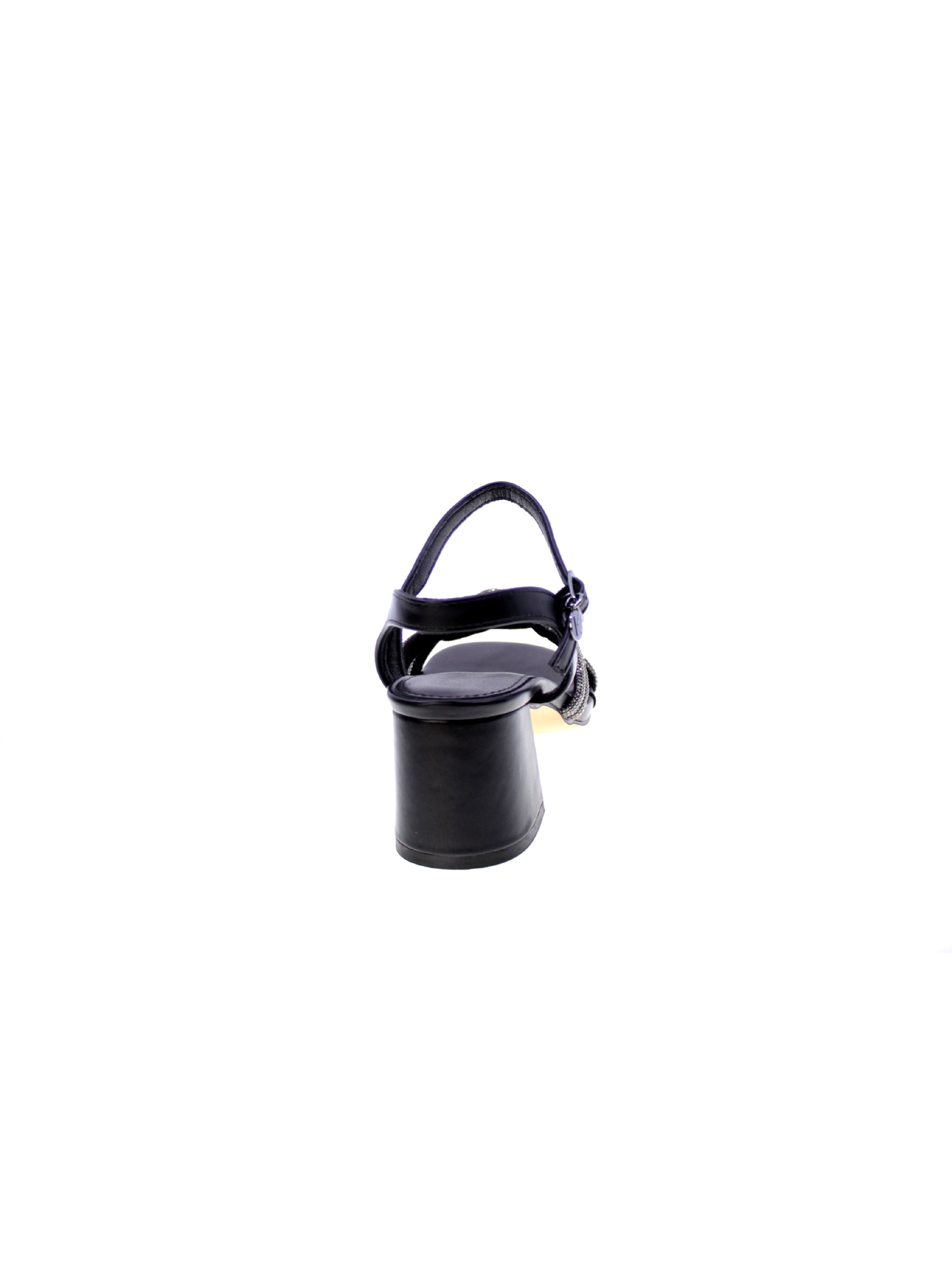 Kharisma Sandalo Strass Donna Nero 9514