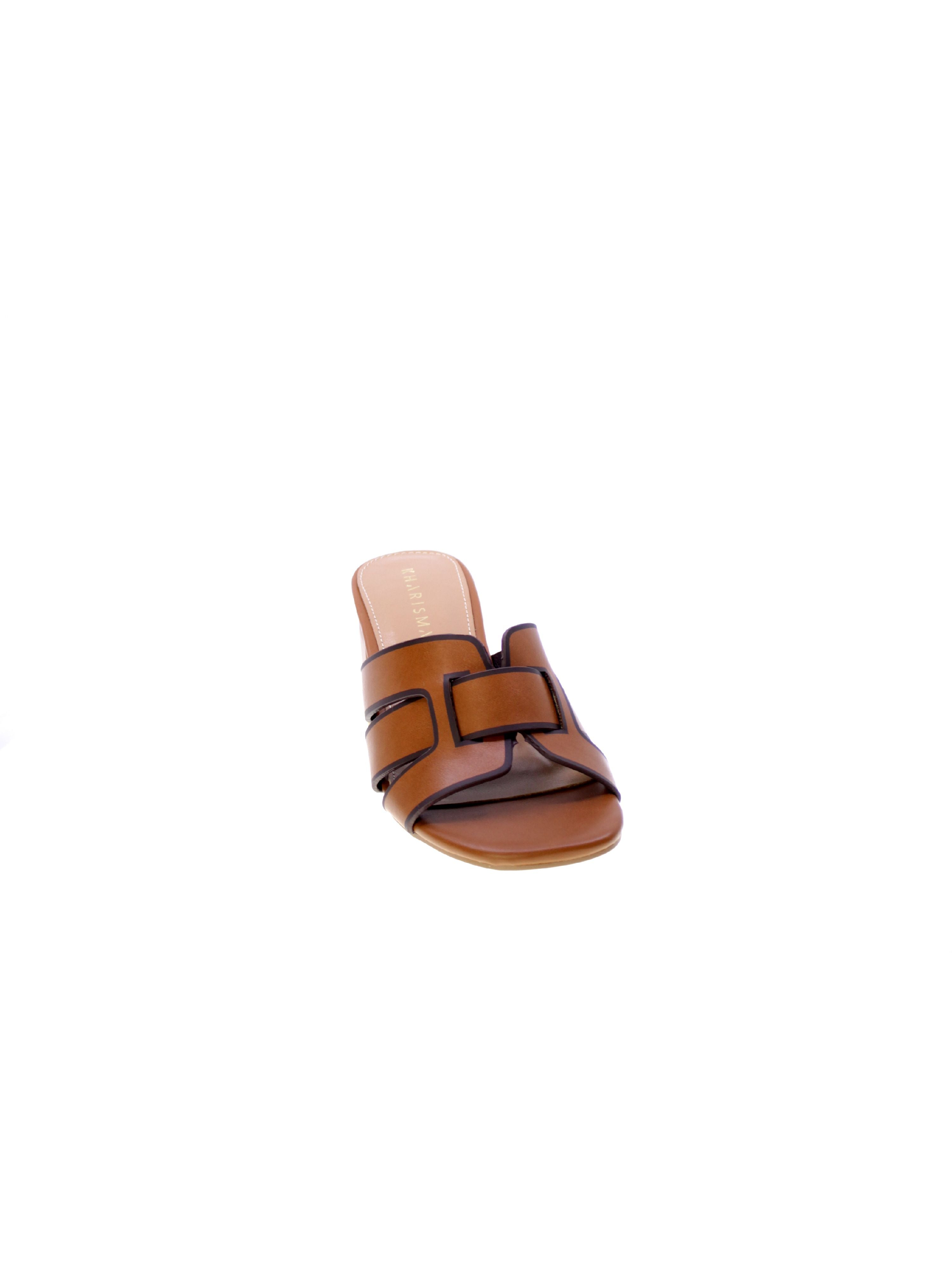 Kharisma Sandalo Mules Donna Marrone 9500
