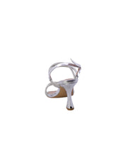 Kharisma Sandalo Fasce Strass Donna Argento 9583
