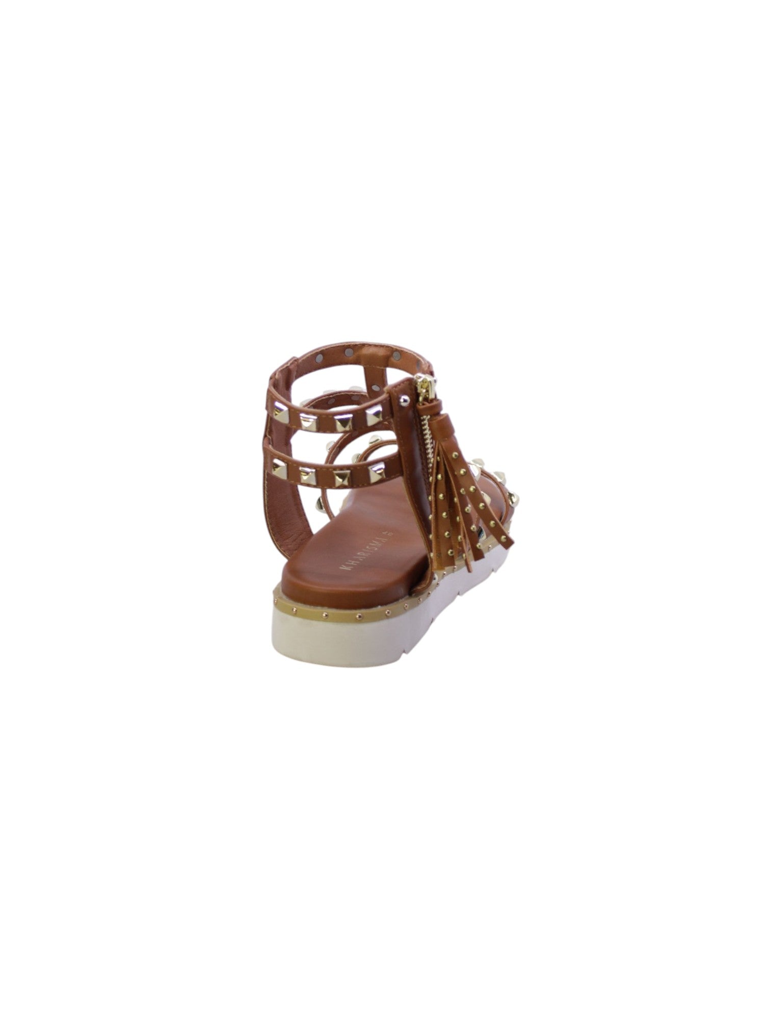 Kharisma Sandalo Schiava Borchie Donna Cuoio 9315