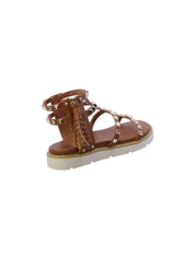 Kharisma Sandalo Schiava Borchie Donna Cuoio 9315