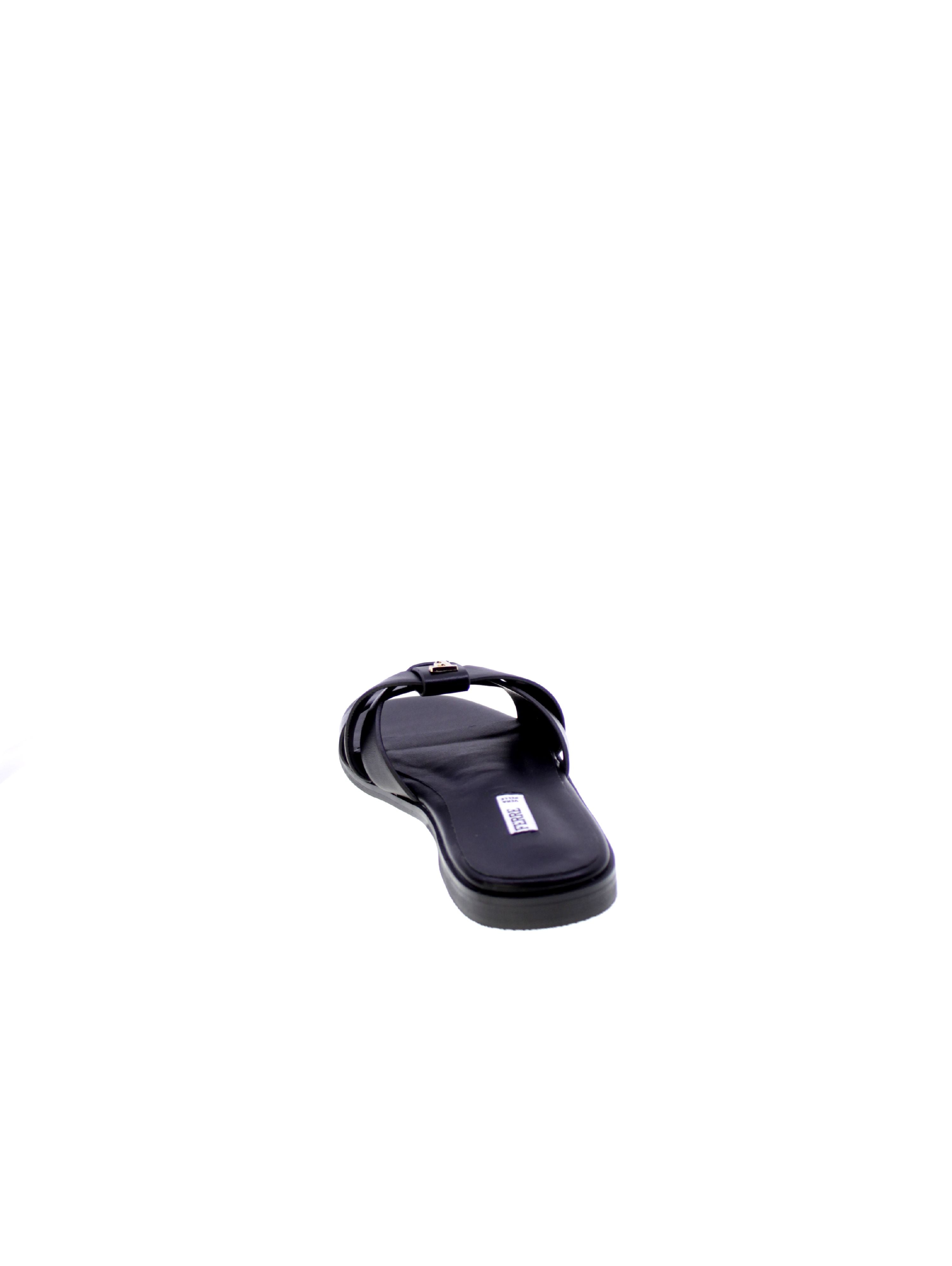 Ferre Sandalo Mules Basso Donna Nero F-250