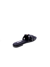 Ferre Sandalo Mules Basso Donna Nero F-250