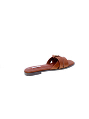 Ferre Sandalo Mules Basso Donna Cuoio F-250