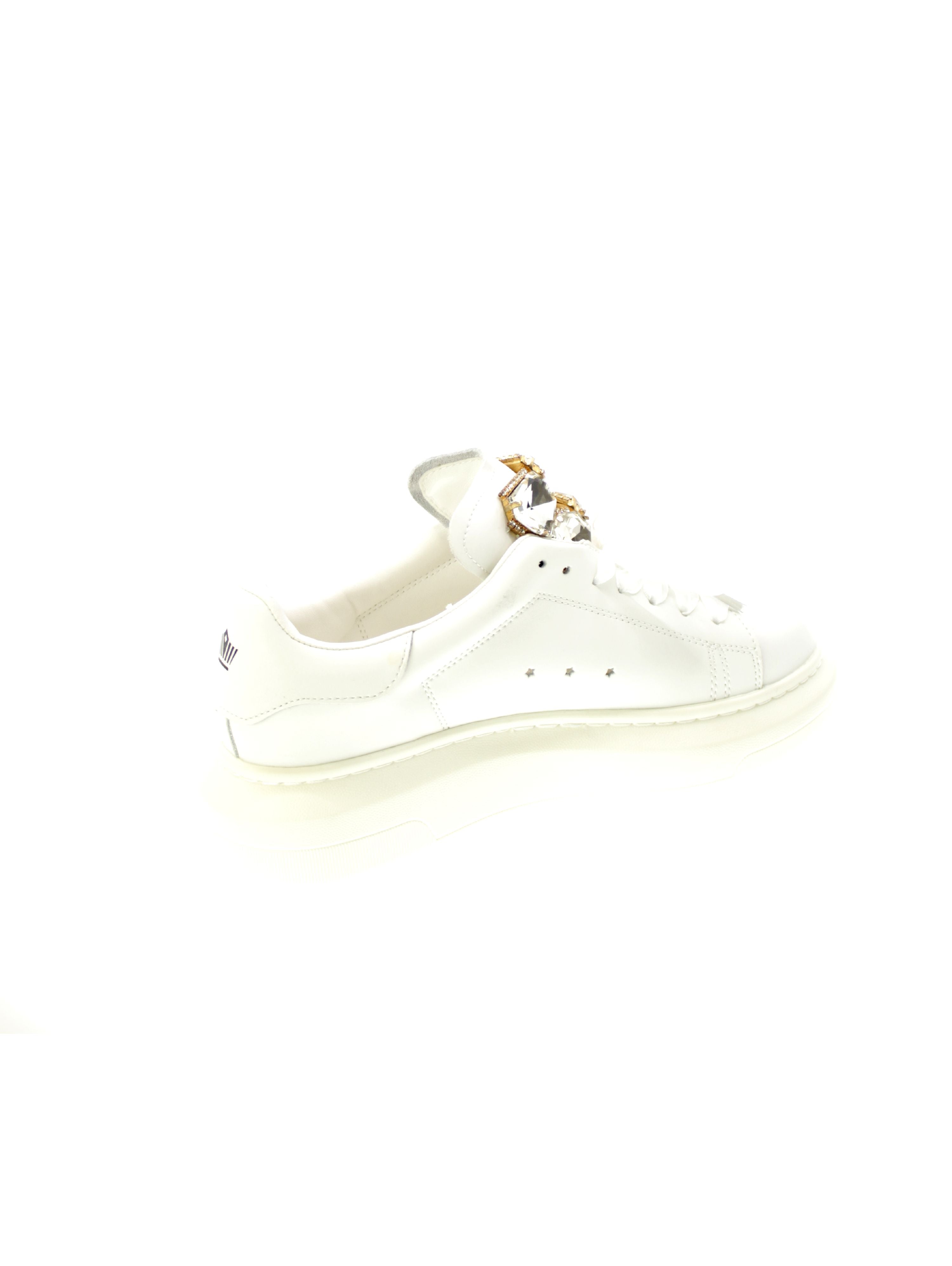 Francesco milano Sneakers Donna Bianco A36-1a