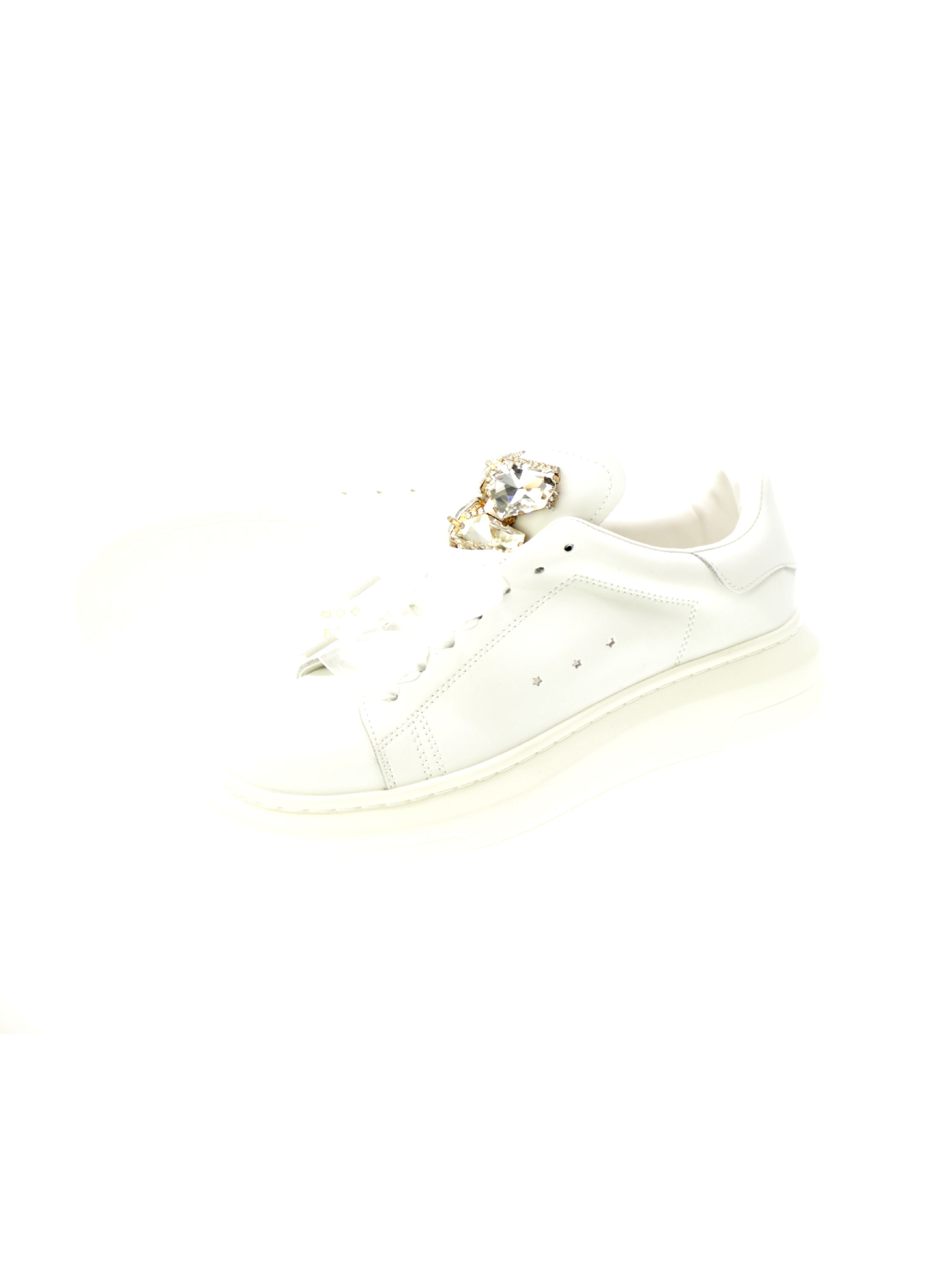 Francesco milano Sneakers Donna Bianco A36-1a