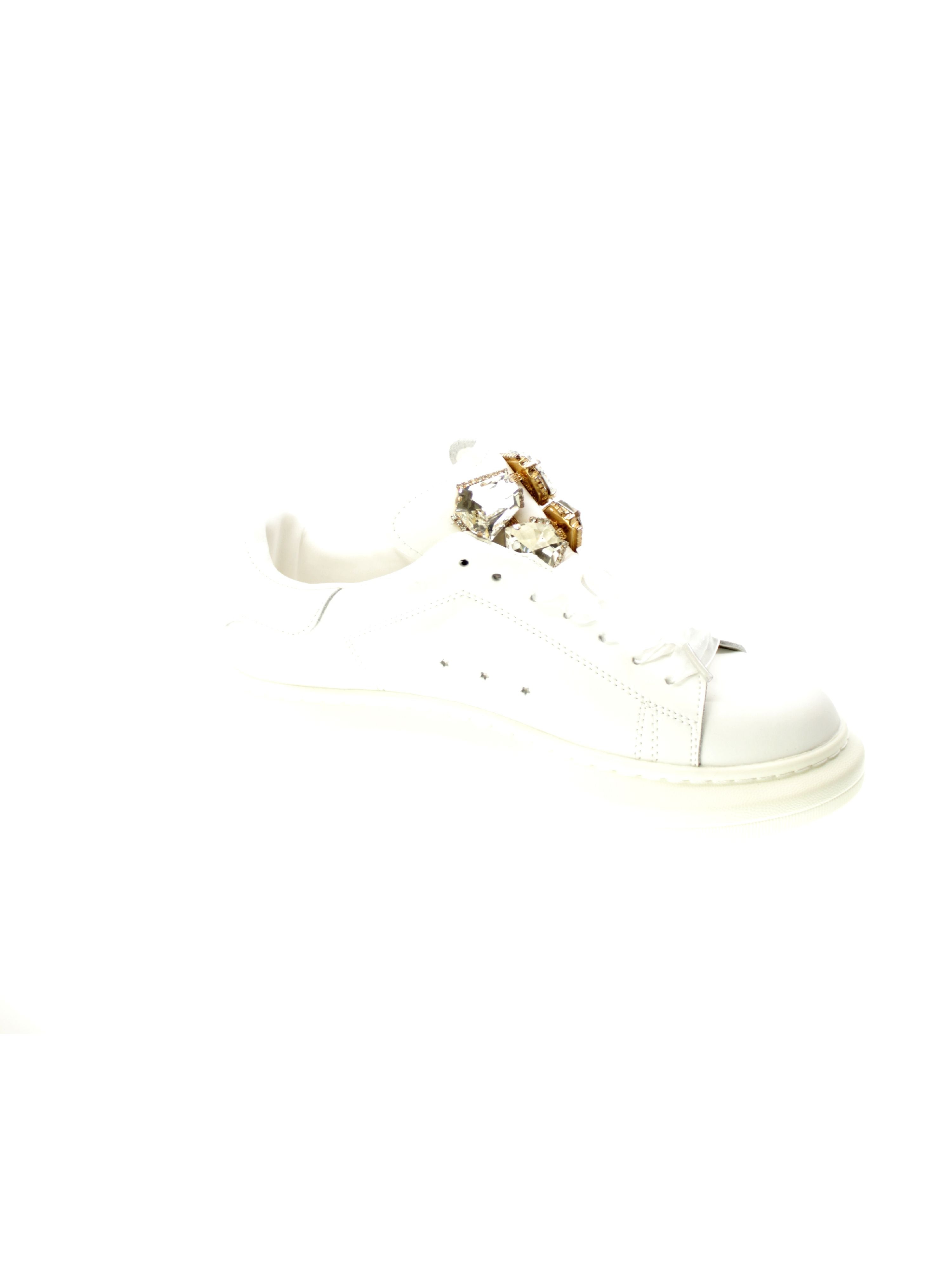 Francesco milano Sneakers Donna Bianco A36-1a
