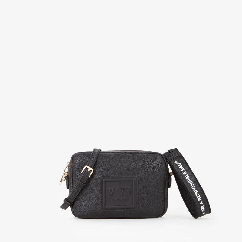 V73 Borsa tracolla Donna Nero Jenny 73bs8vr05/25