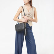 V73 Borsa tracolla Donna Nero Jenny 73bs8vr05/25