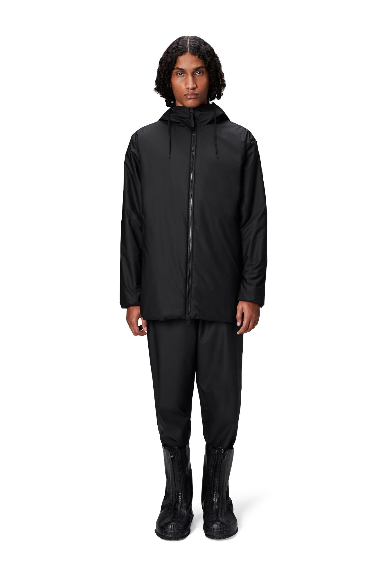 Giubbino Uomo Rains  15790 BLACK