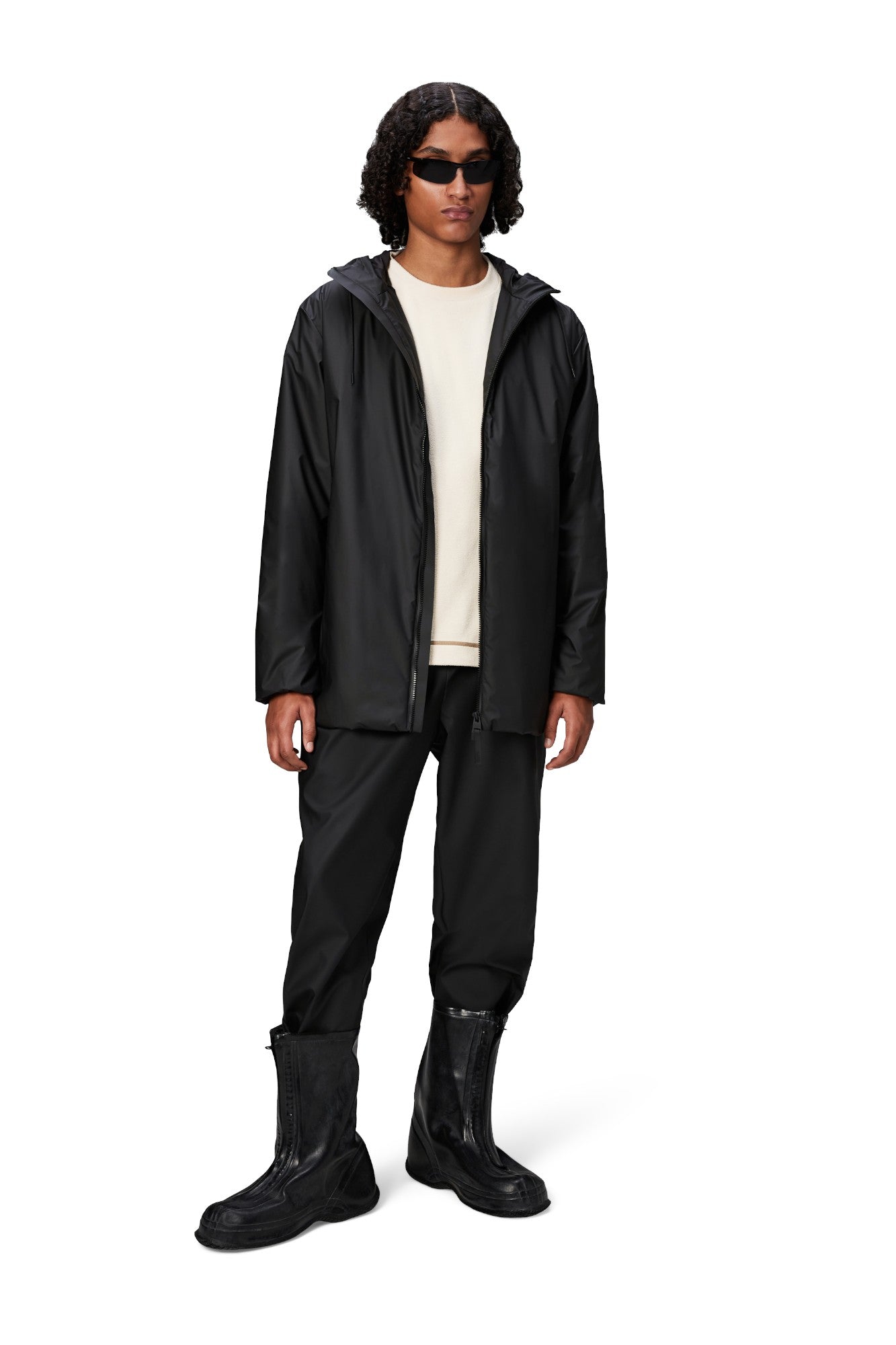 Giubbino Uomo Rains  15790 BLACK