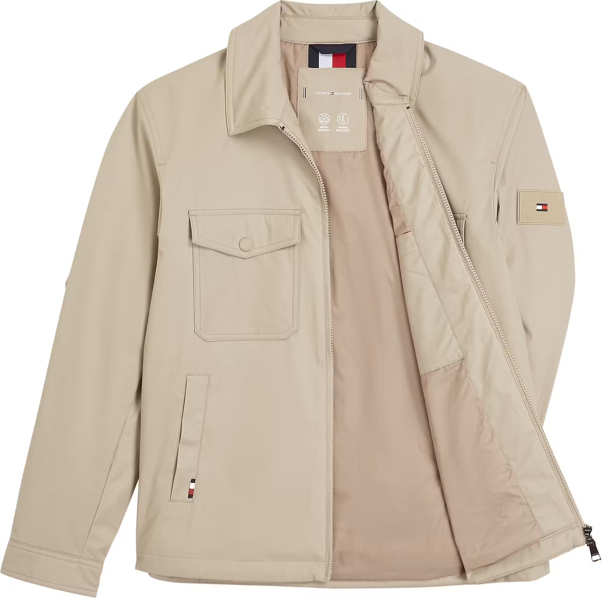 Giubbino Uomo Tommy Hilfiger MW0MW37646 RBT BEI