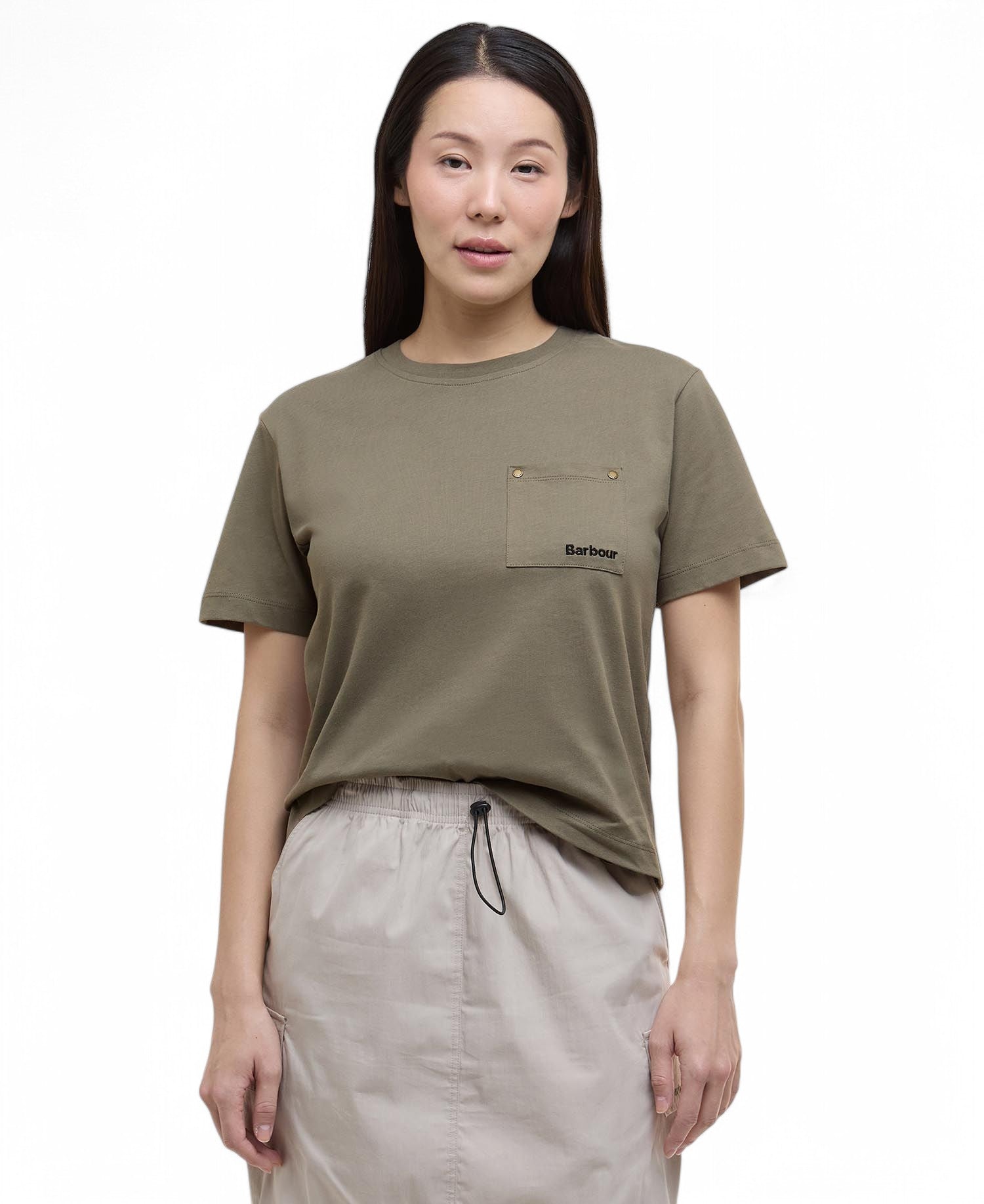 T-shirt Donna Barbour LTS0675 GN74