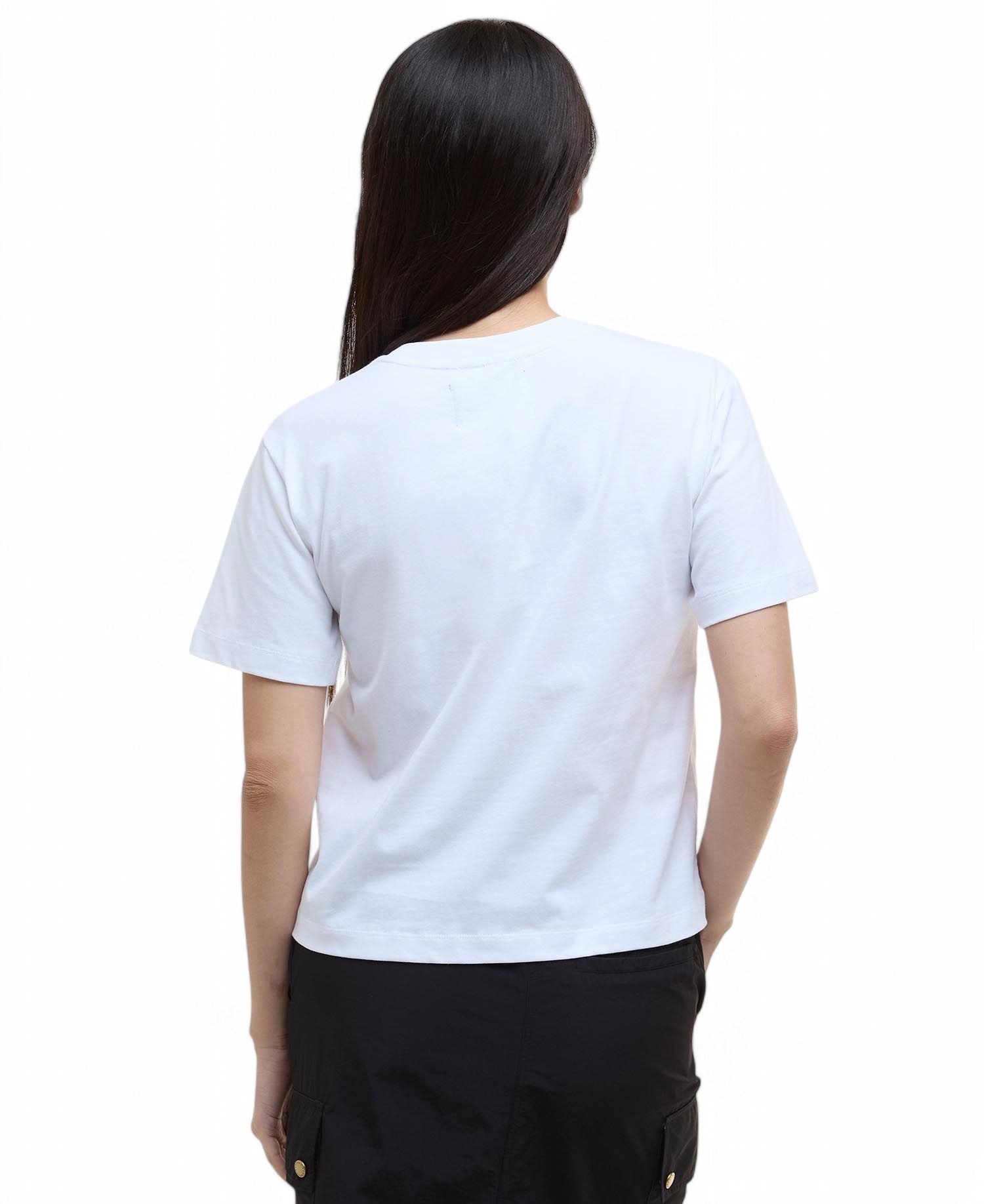 T-shirt Donna Barbour LTS0675 WH11