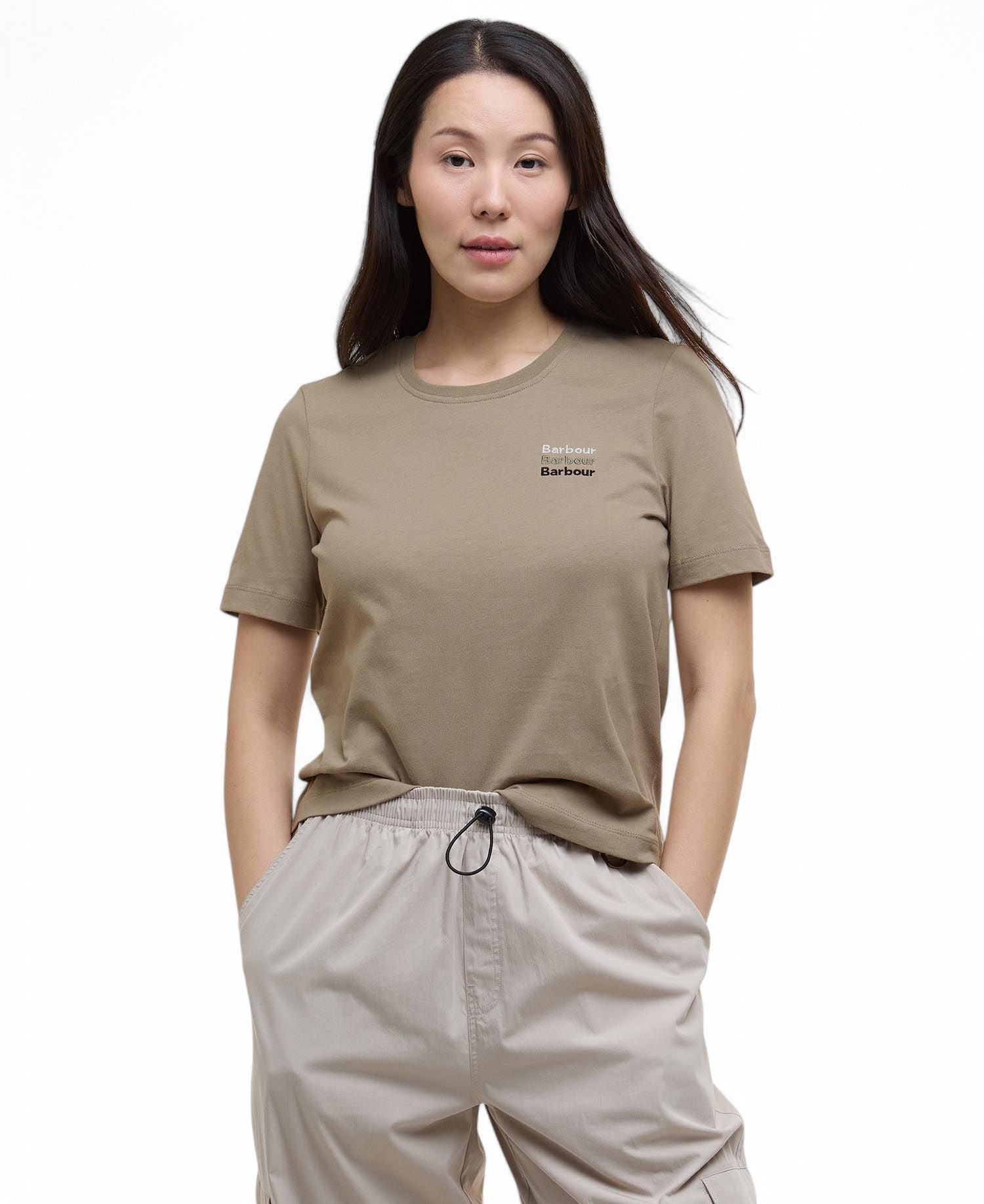 T-shirt Donna Barbour LTS0676 BE51
