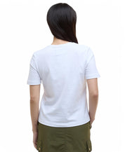 T-shirt Donna Barbour LTS0676 WH11
