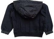 Monnalisa - Felpa Aperta Blu Cappuccio 056s 198807RG 8072