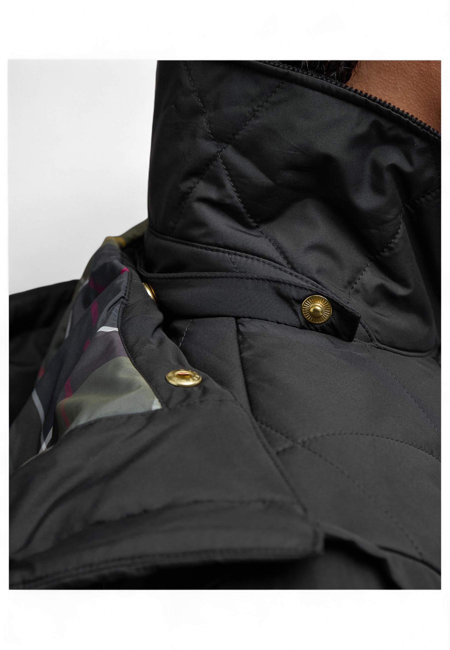 Giubbino Donna Barbour LQU1842 BK11