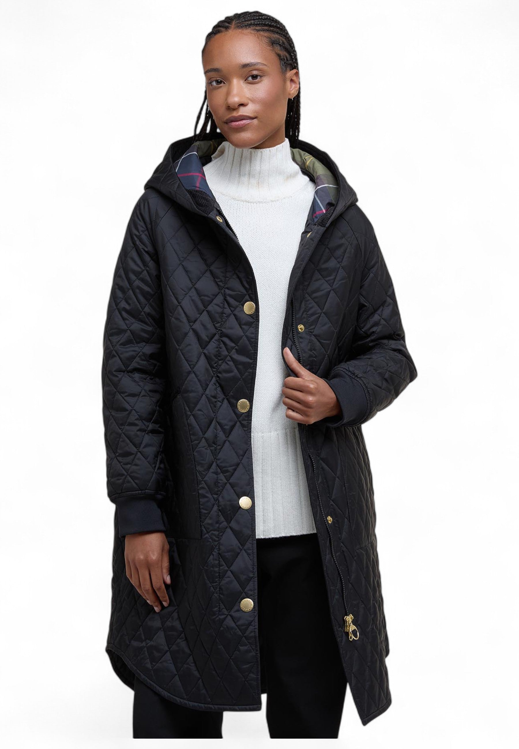 Giubbino Donna Barbour LQU1838 BK91