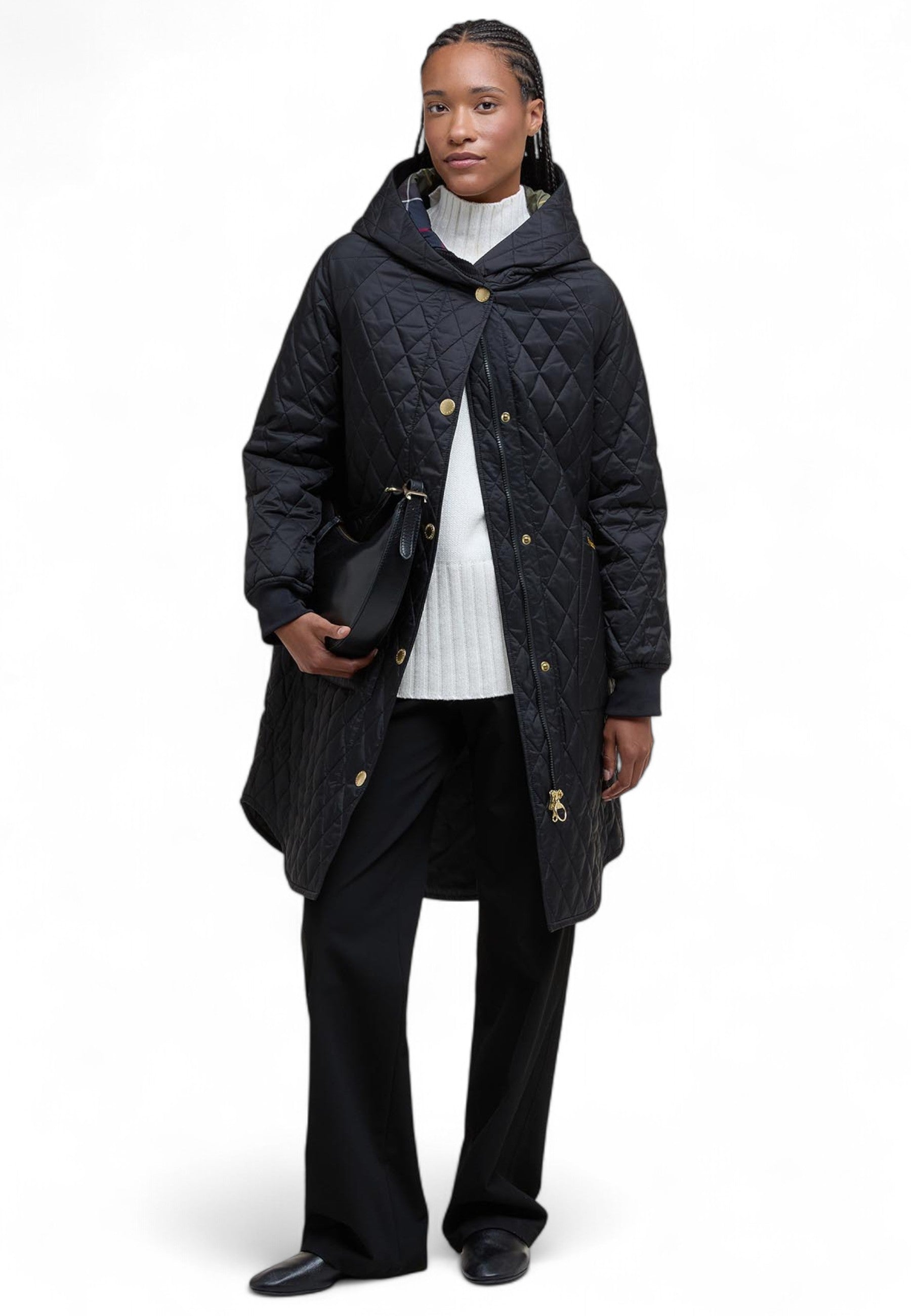 Giubbino Donna Barbour LQU1838 BK91
