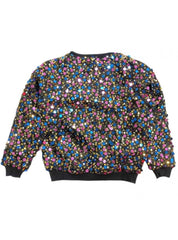 M.c.u. - Felpa Paillettes Multicolor MCU00101