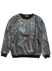 M.c.u. - Felpa Specchietti Azzurri MCU00115