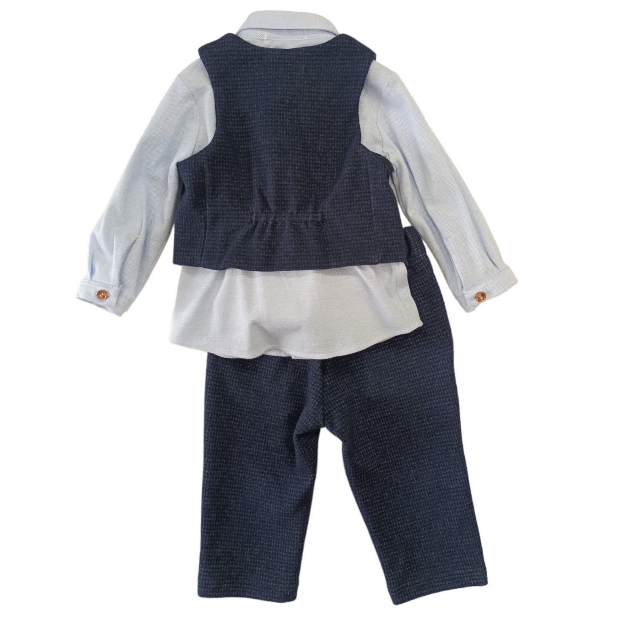 Barcellino - Completo 4 Pz. Blu 4748