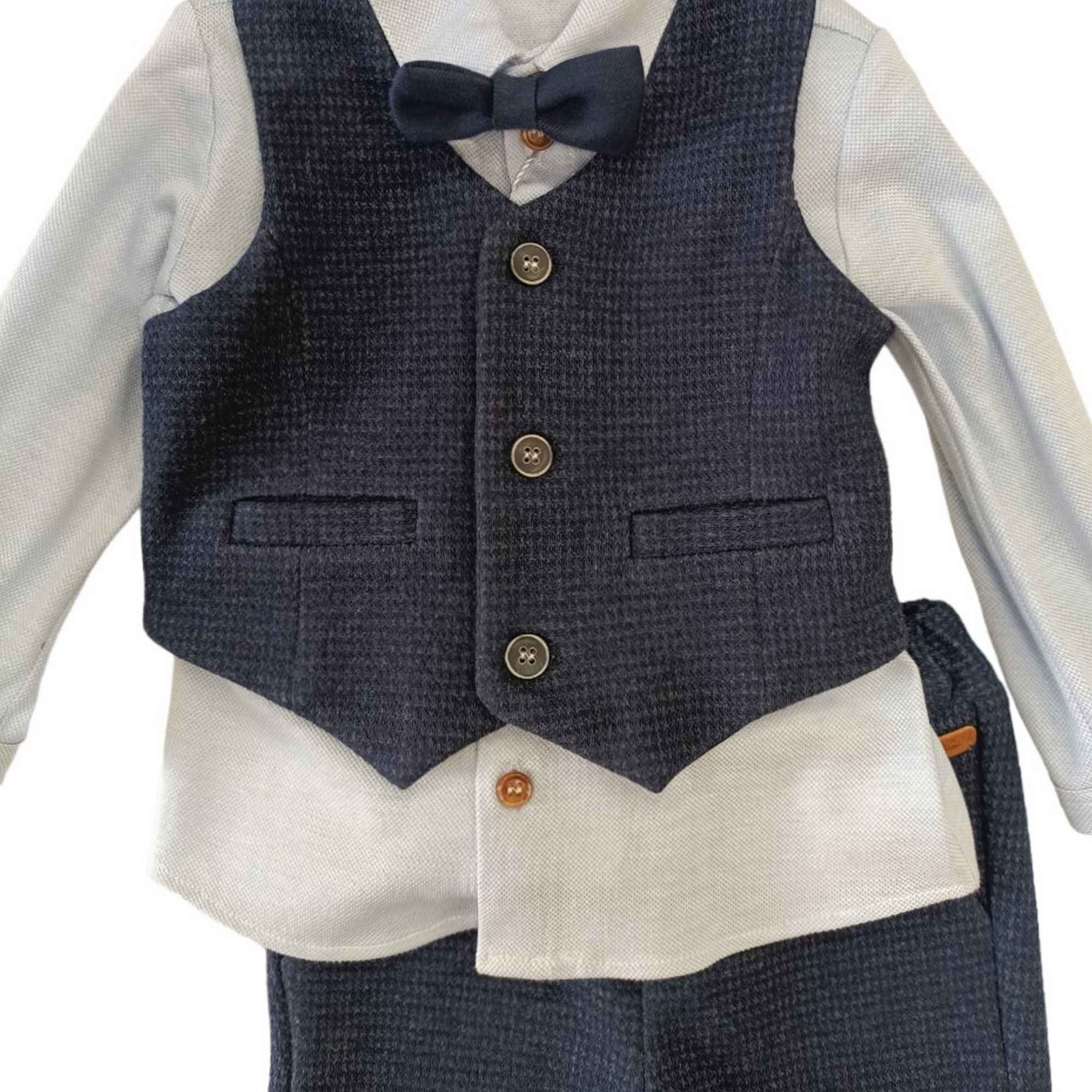 Barcellino - Completo 4 Pz. Blu 4748