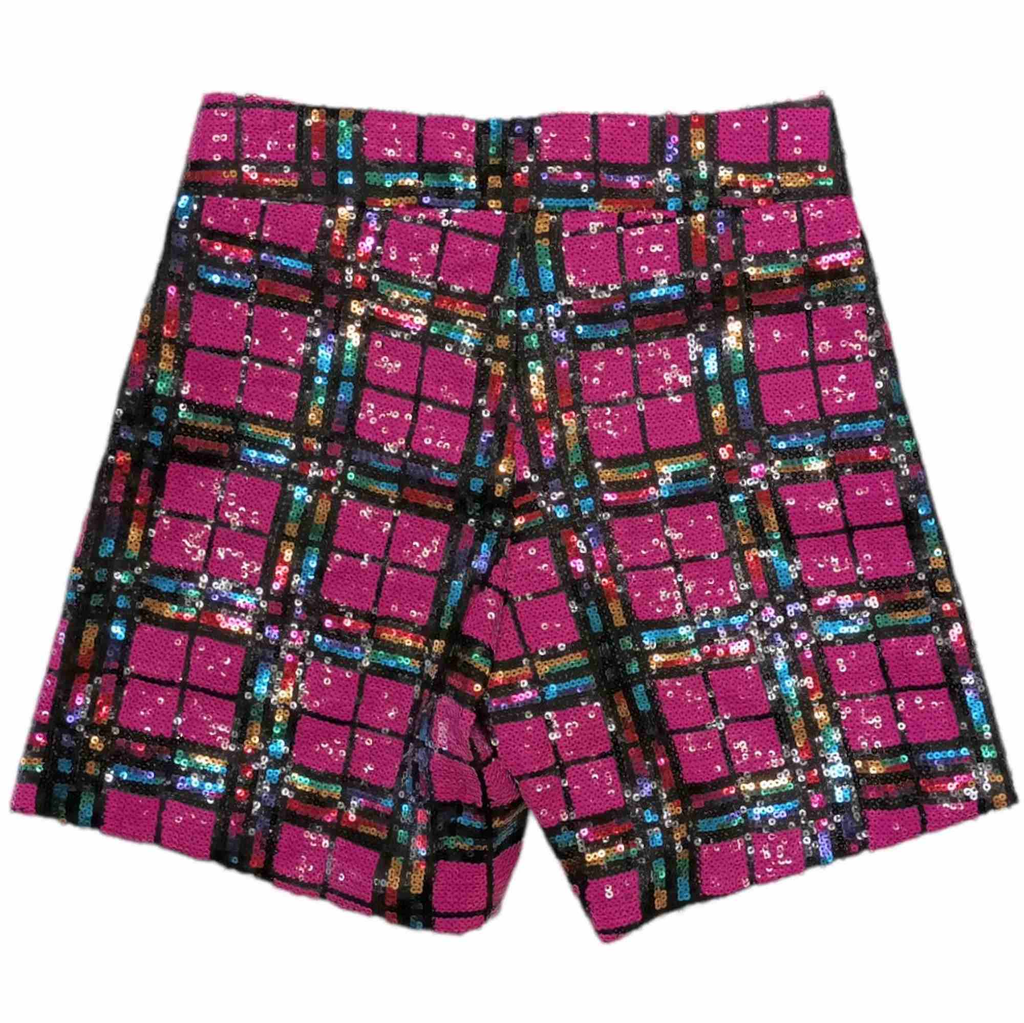Gaelle Paris - Short Fuxia Paillettes 2742P0635