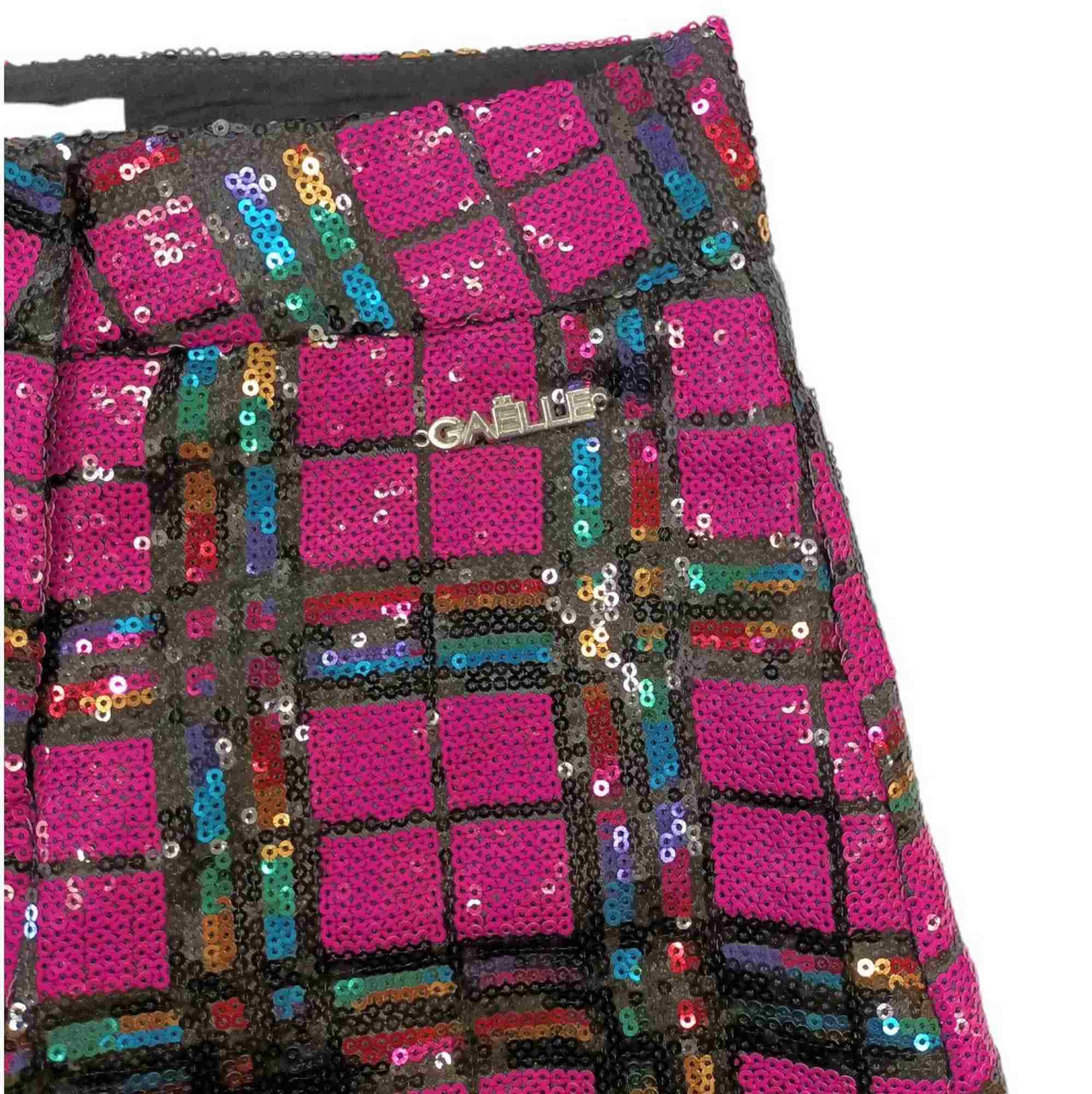 Gaelle Paris - Short Fuxia Paillettes 2742P0635