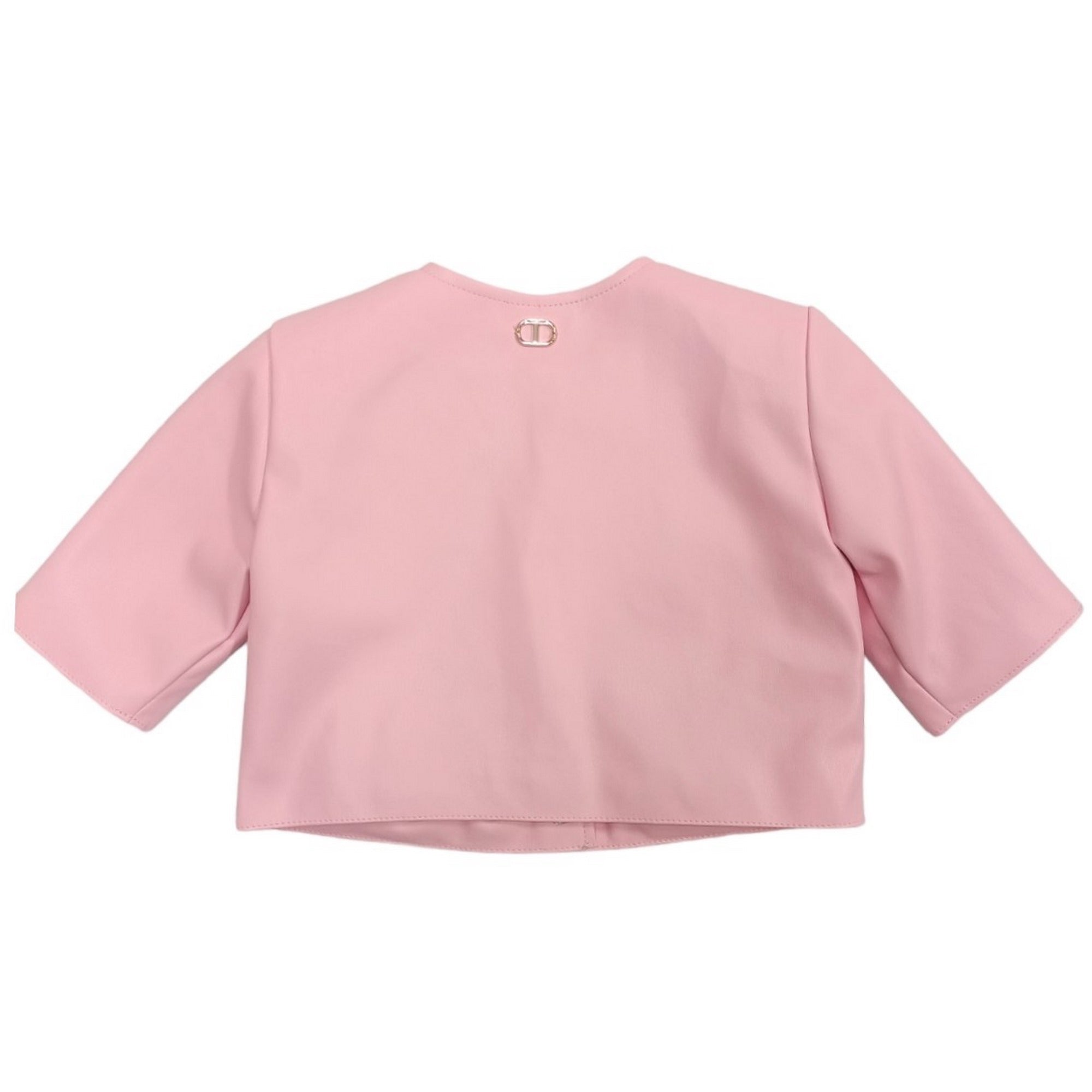 Twinset - Giacca Rosa 10375 Ecopelle 231GJ2Q20