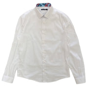 Daniele Alessandrini - Camicia Bianca/fiori 1235C1180