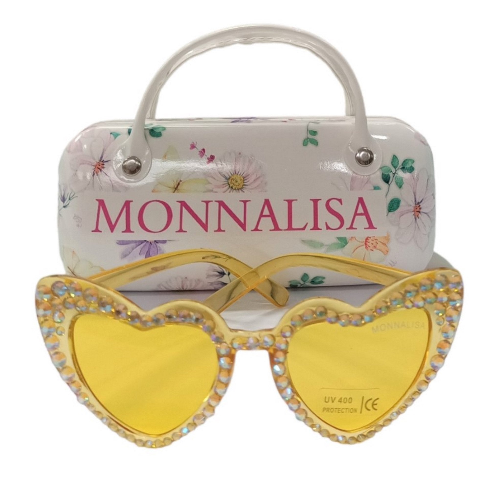 Monnalisa - Occhiali Heart 0015 Giallo 19A073 1088