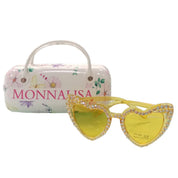 Monnalisa - Occhiali Heart 0015 Giallo 19A073 1088