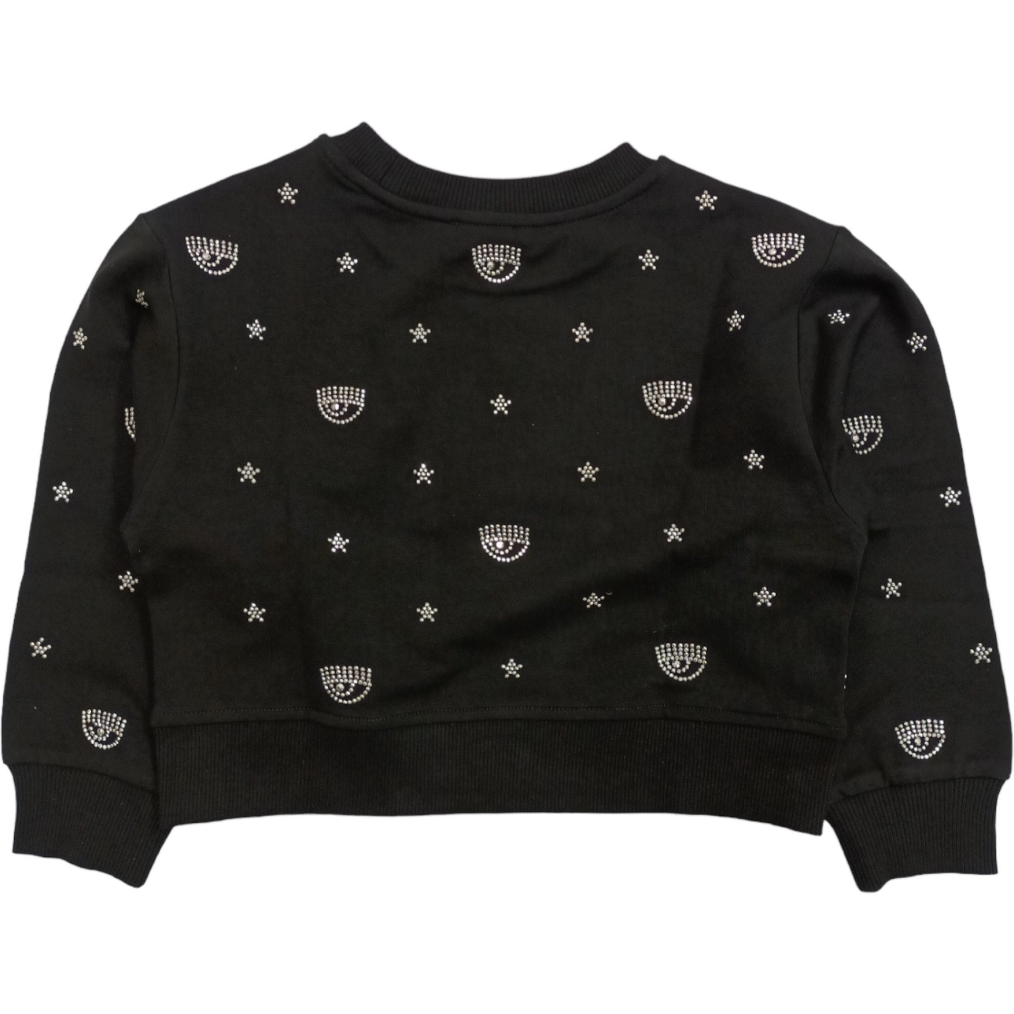Chiara Ferragni - Felpa Nera 0050 Logomania 59A606 1005