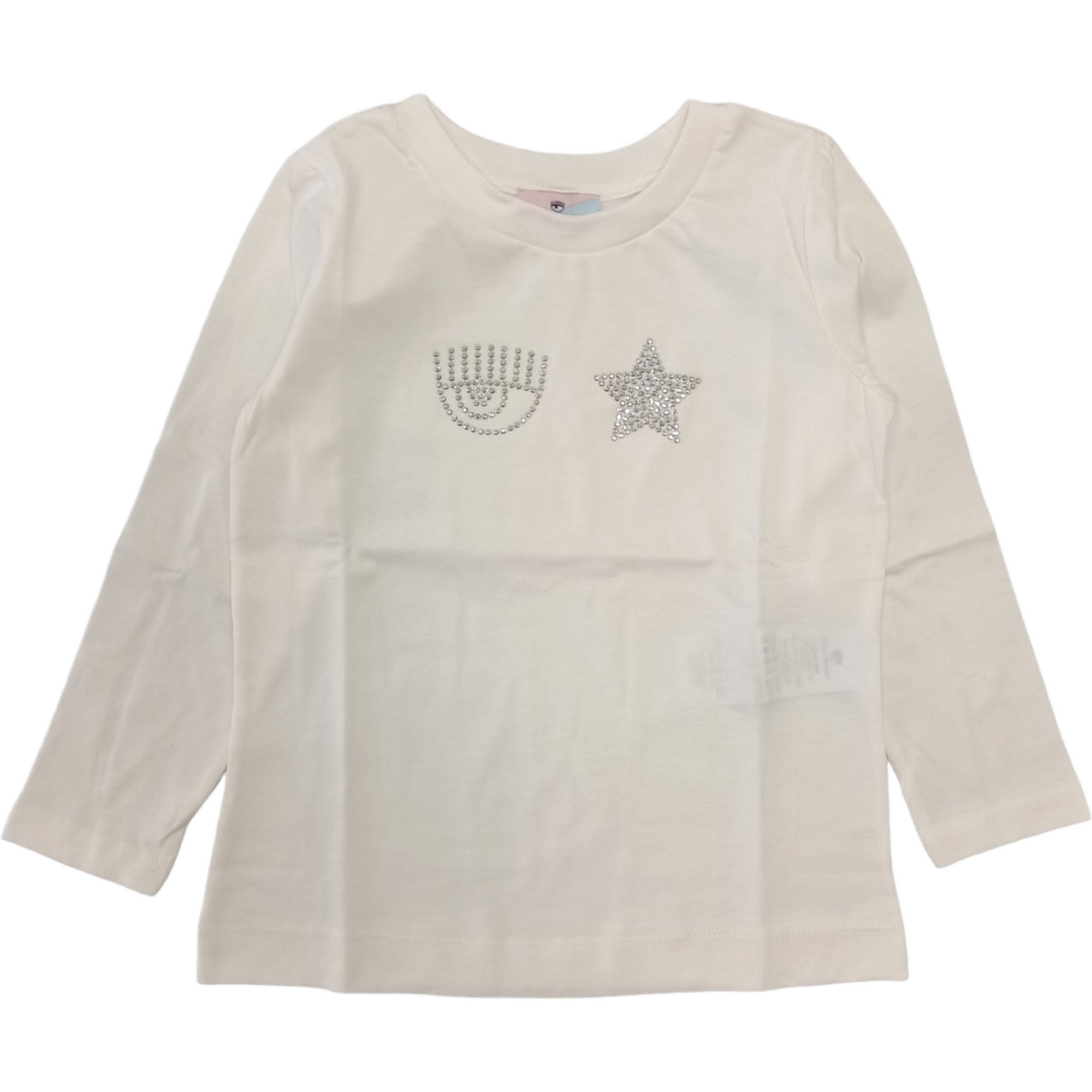 Chiara Ferragni - T-shirt Panna 0001 Iconic 51B620 2206