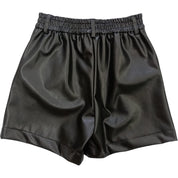 Monnalisa - Short Nero Spalmato 0050 17B403 2403