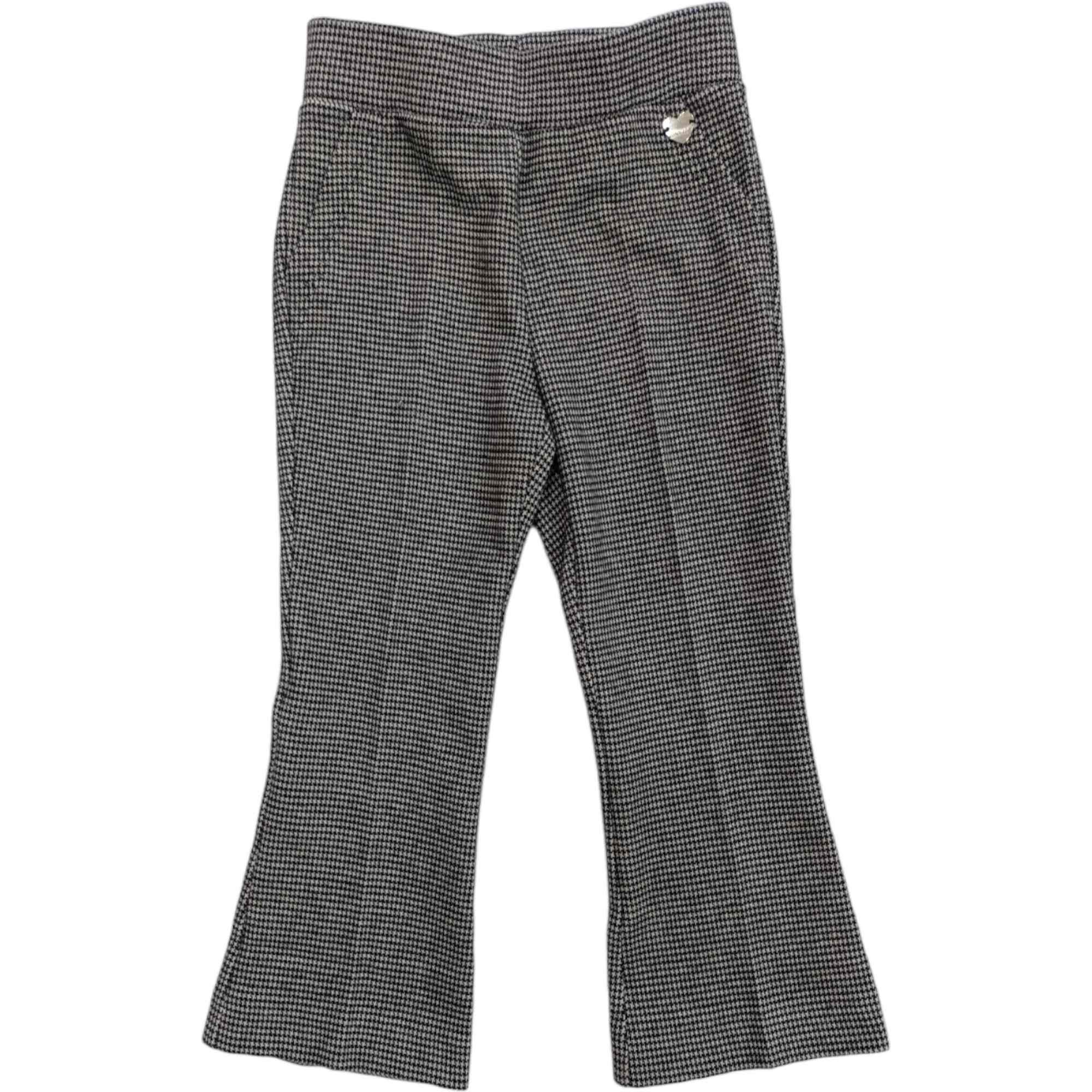 Monnalisa - Pantalone Panna/nero Pied De Poule 0150 17B405 2215