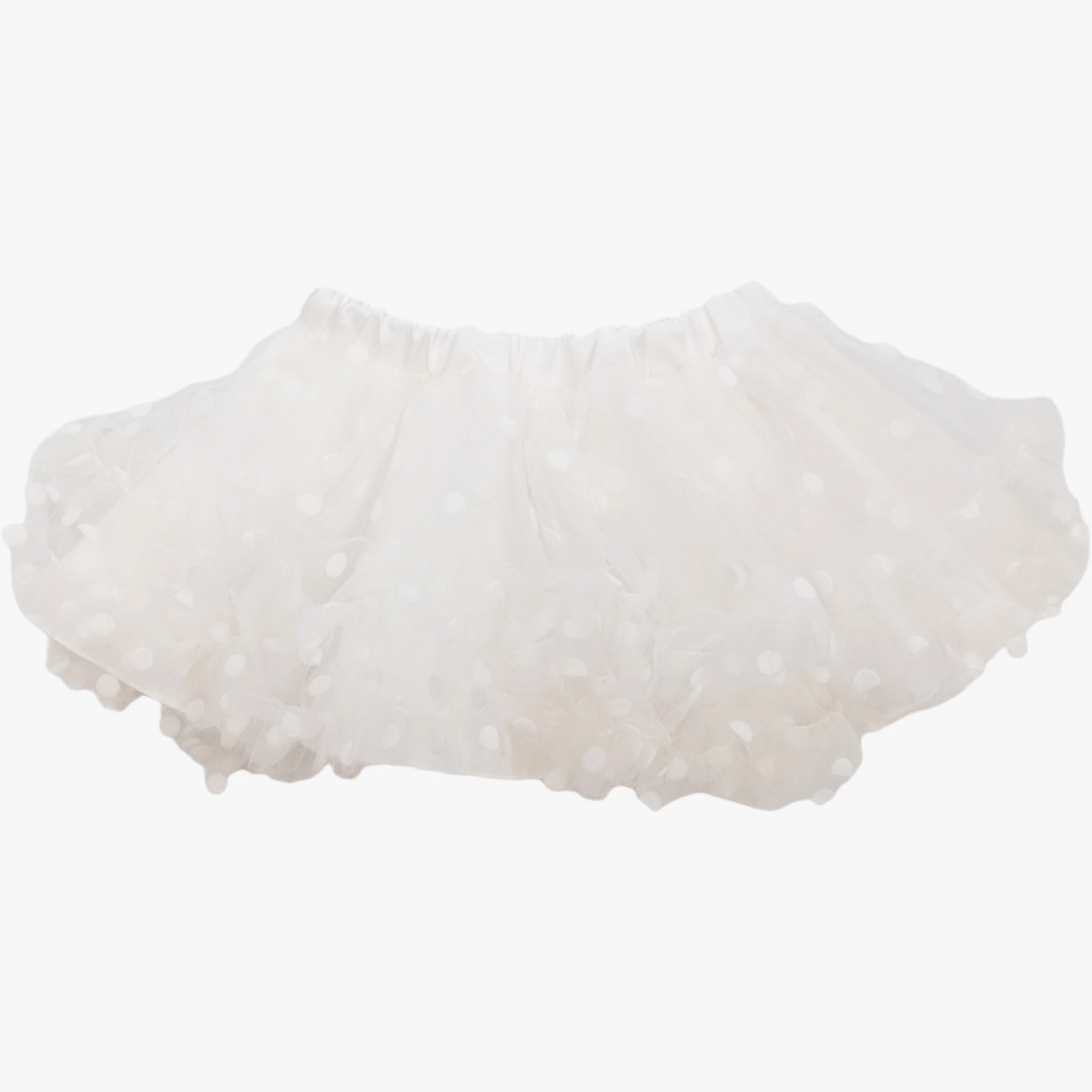 Nanan - Gonna Panna Tulle Pois C/fiocchetto I23564