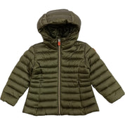 Save The Duck - Giubbotto Maggy Verde 50056 Lungo C/cappuccio J47300G IRIS17