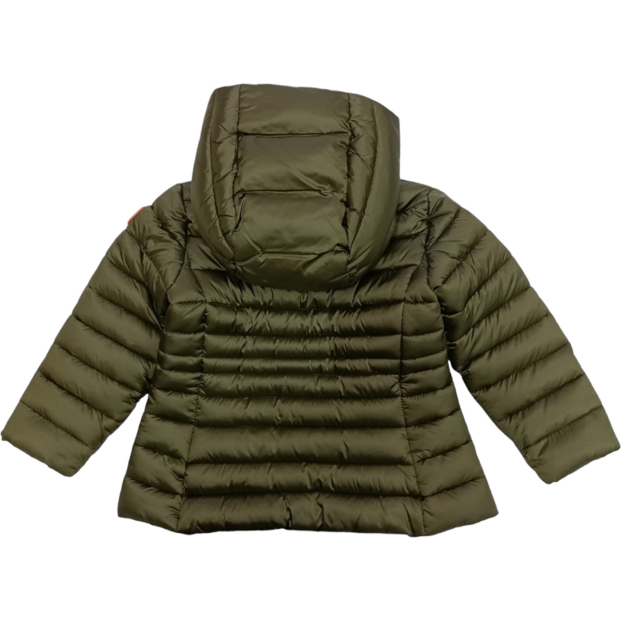 Save The Duck - Giubbotto Maggy Verde 50056 Lungo C/cappuccio J47300G IRIS17