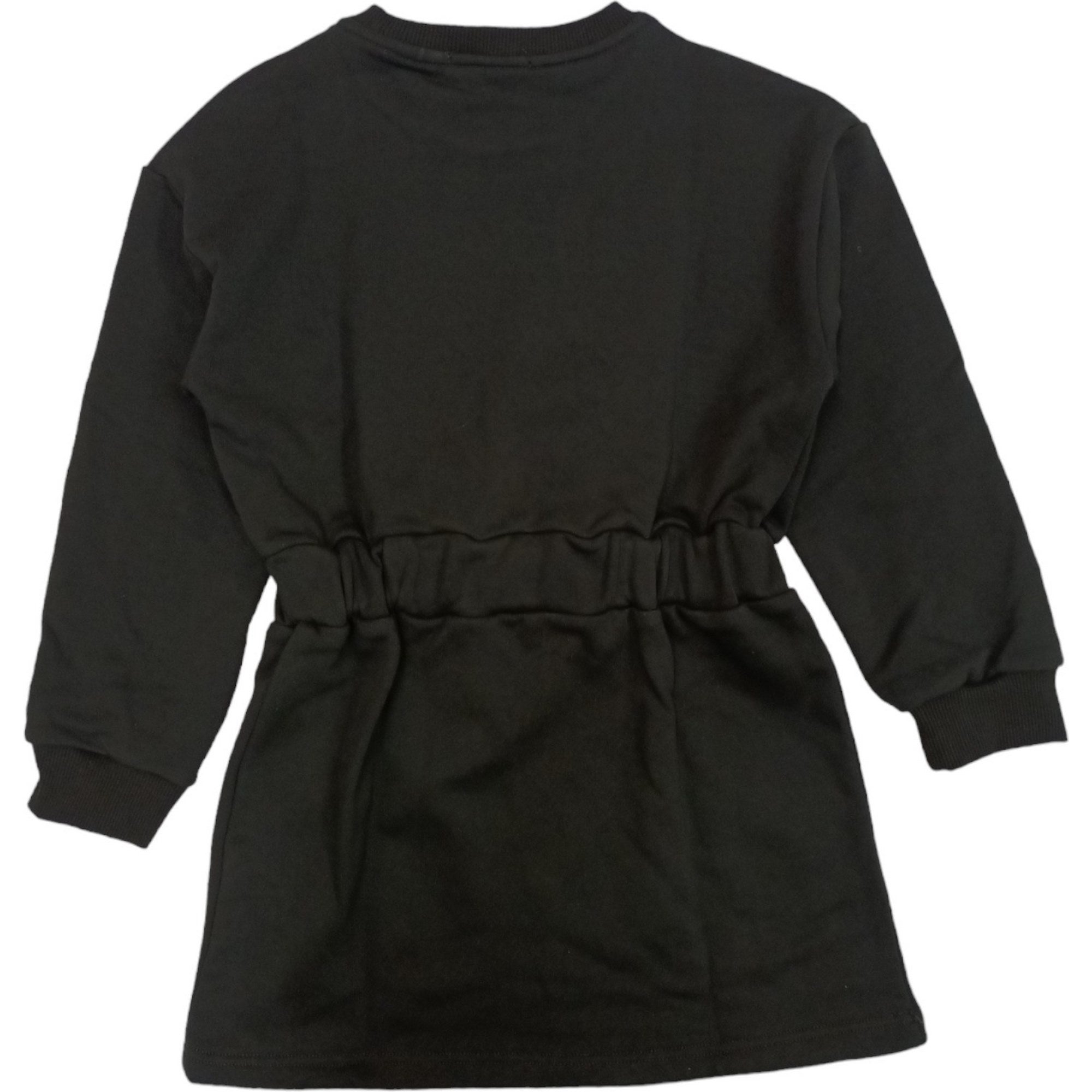 Gaelle Paris - Vestito Nero/oro In Felpa K009 2741VF0936