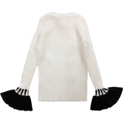 Twinset - Maglia Bianco/nero 2722 232GJ3721