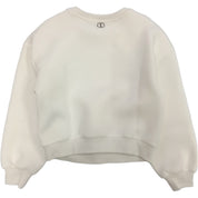 Twinset - Felpa Bianca 0282 232GJ2410