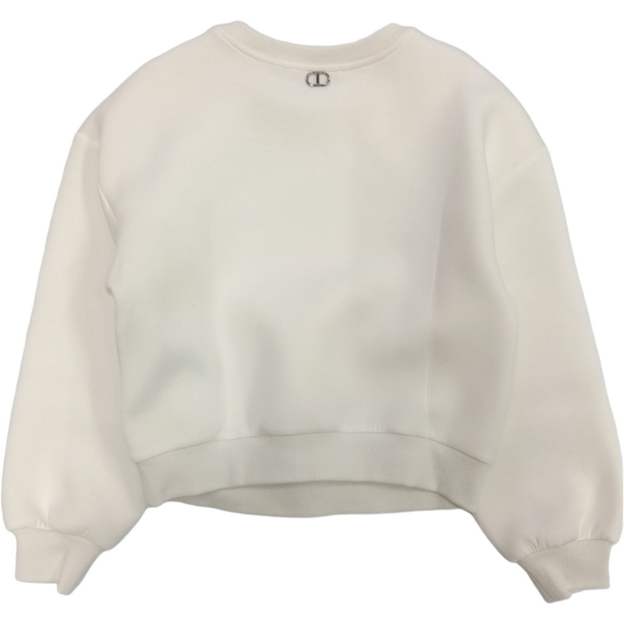 Twinset - Felpa Bianca 0282 232GJ2410