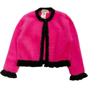 Twinset - Cardigan Fuxia/nero 232GJ3650