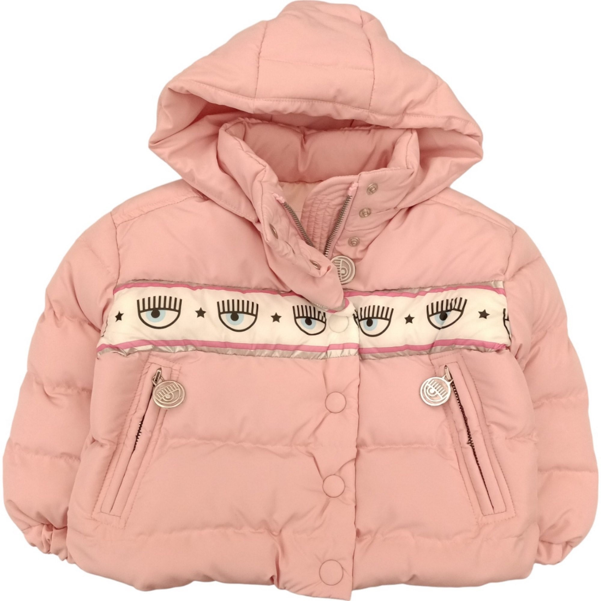 Chiara Ferragni - Piumino Rosa 090f Maxilogomania 51B100 2420