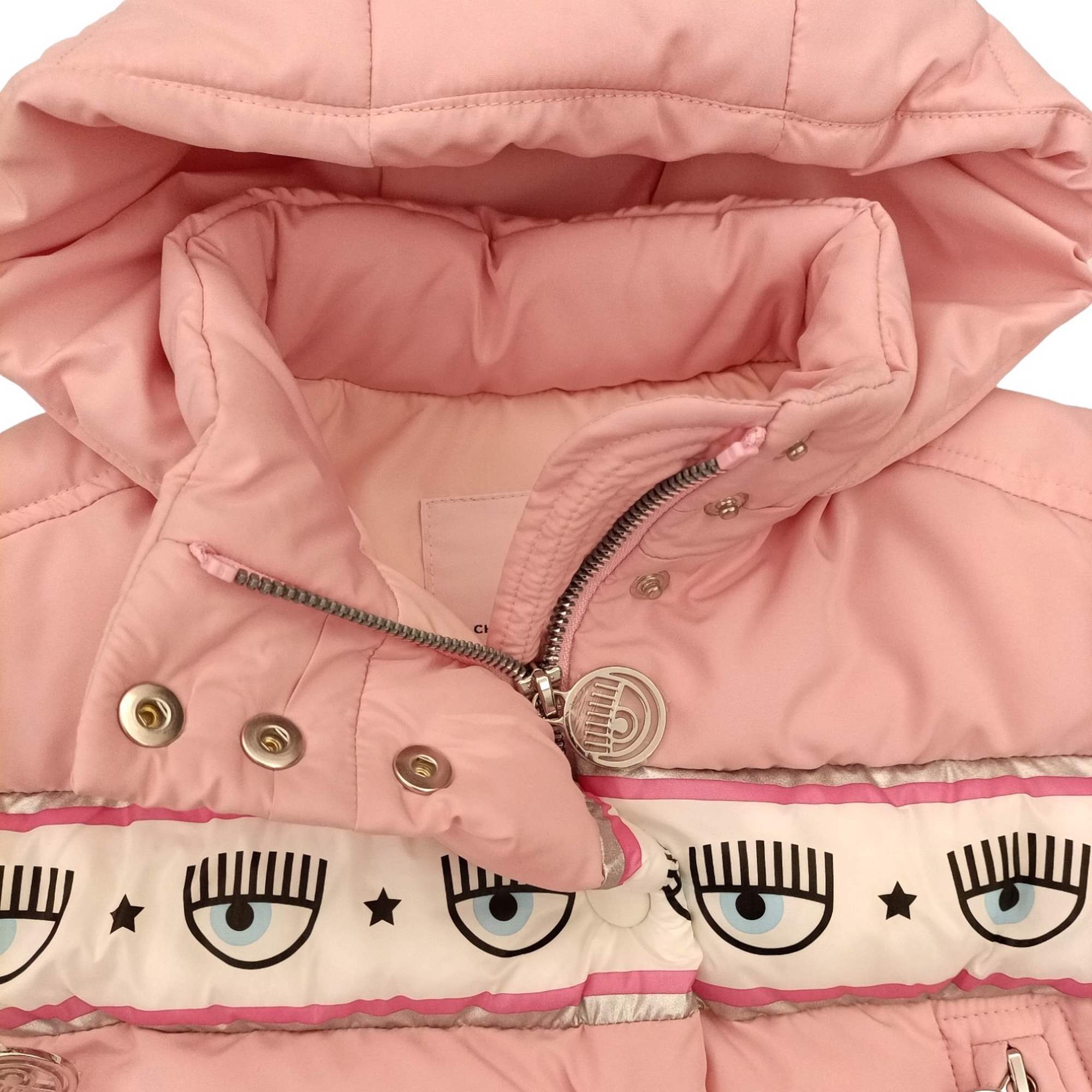 Chiara Ferragni - Piumino Rosa 090f Maxilogomania 51B100 2420