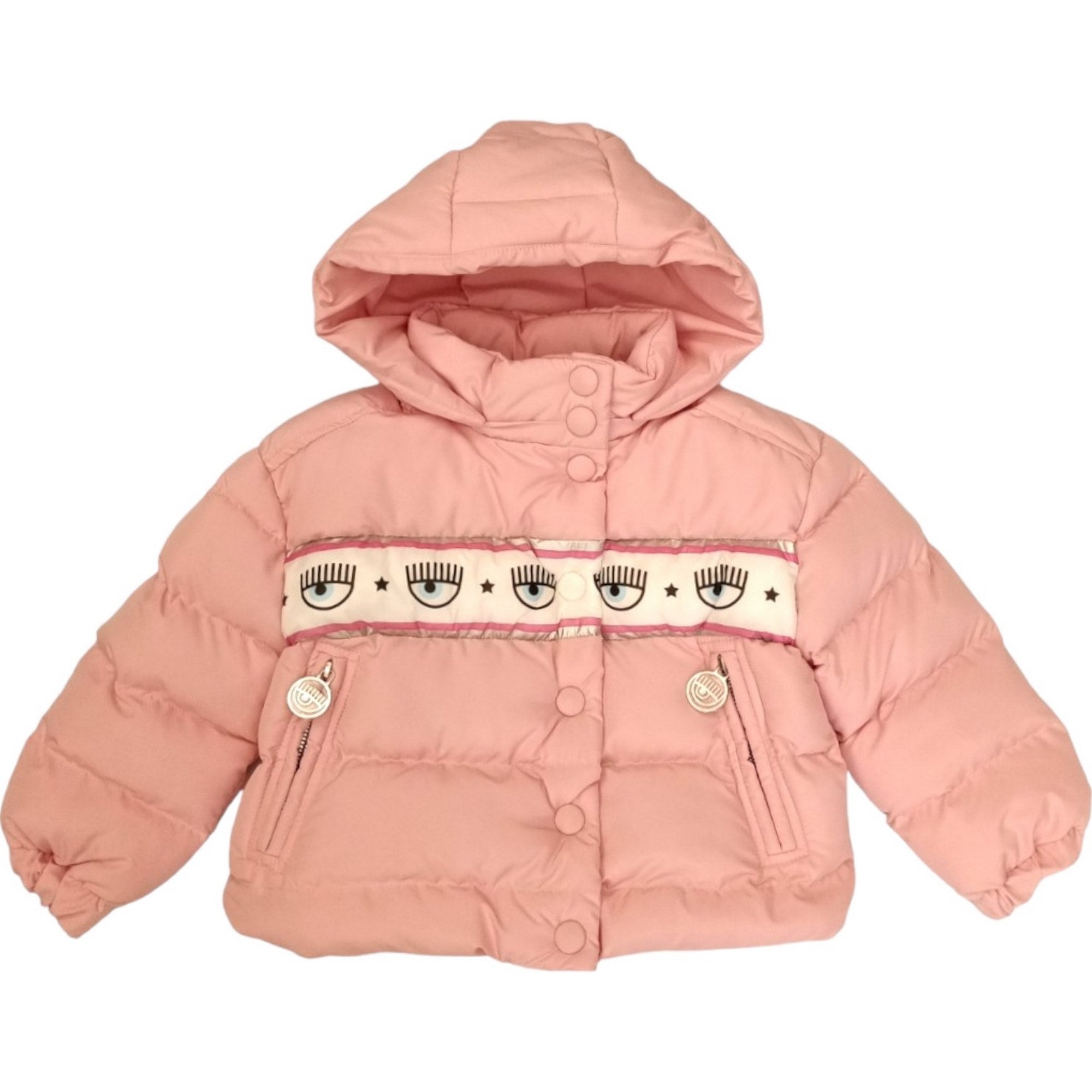 Chiara Ferragni - Piumino Rosa 090f Maxilogomania 51B100 2420