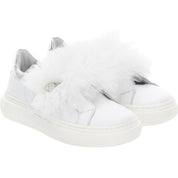 Monnalisa - Sneakers Vitello Bianca 87C006 3739
